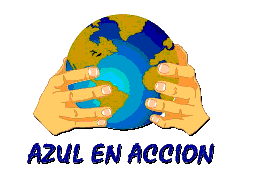 Azul en accón